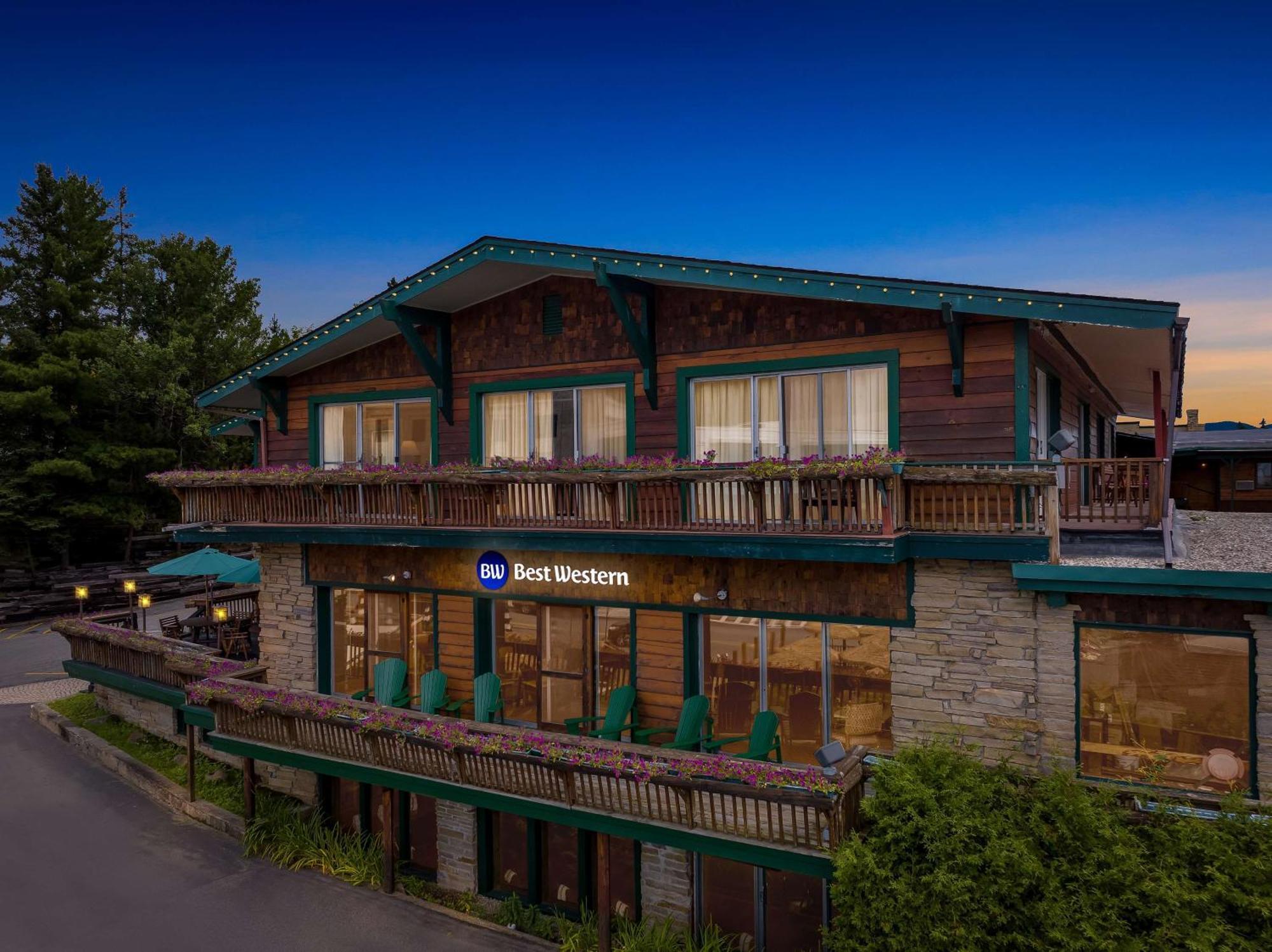 Best Western Adirondack Inn Lake Placid Bagian luar foto